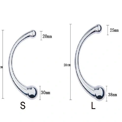 Elegant Ended 5858 Anal Double Steel Hook Stainless 0729